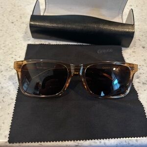 Quince River Clear Taupe Polarized Sunglasses (Unisex)